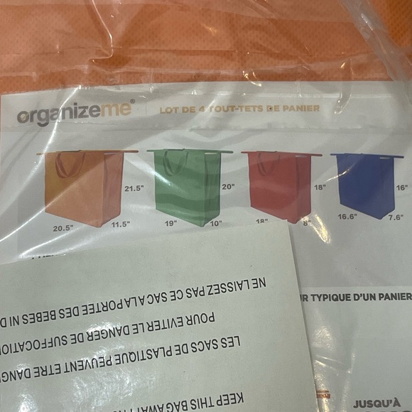 Ecco Friendly Reusable Shopping Totes - Picture 4 of 10